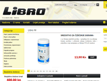 Tablet Screenshot of libro.hr